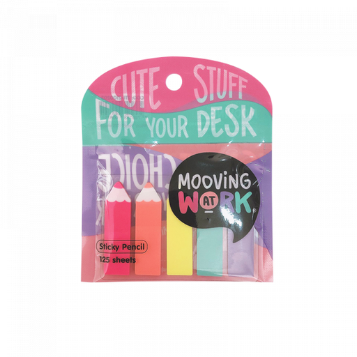 [7799133006791] Sticky Pencil x 5 colores Mooving