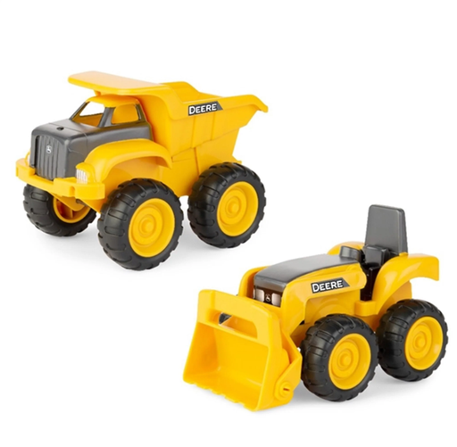 [036881470205] Set De 2 Vehiculos De Construccion Tamaño 15Cm John Deere