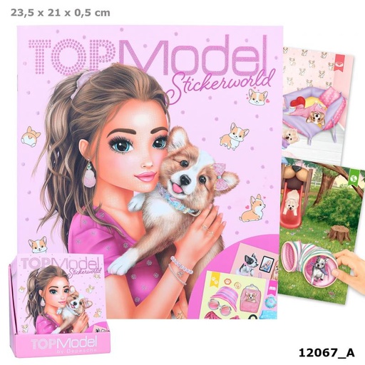[412067] Corgi Stickerworld Top Model