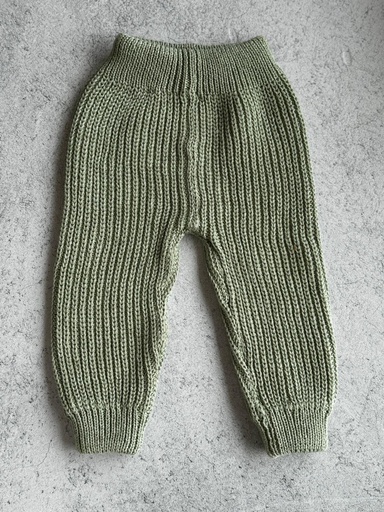 [MPCSP36VC] Pantalon Clara sin pies 3 a 6 m verde claro Miau