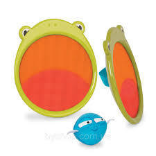 [062243330566] Set De Paletas De Rana Con Velcro B.Toys