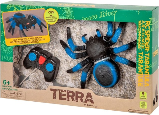 [062243426498] Araña Azul Con Control Remoto Terra