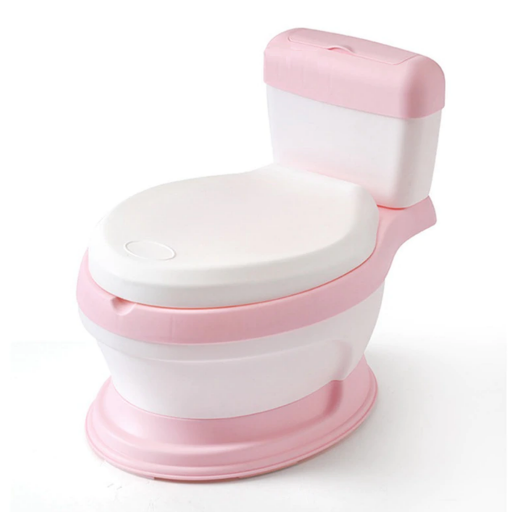 [8859ROSA] Pelela bebe tipo inodoro rosa AKA