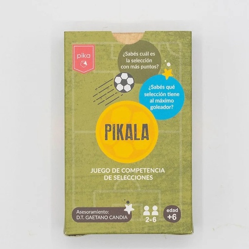 [196852477623] Pikala cartas Pika