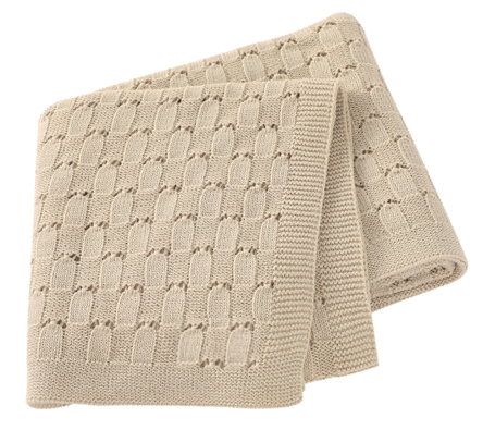 [MKB01-7] Rebozo tejido algodon beige 100x80cm MOMA