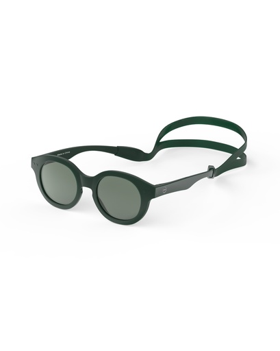[3701210437729] Kids Sun #C Polarized Bakelite Green Izipizi