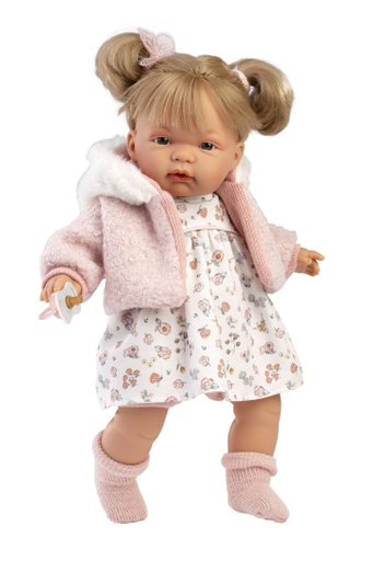 [38356] Joelle Llorona Chaqueta Rosa Crying Baby 38Cm Llorens