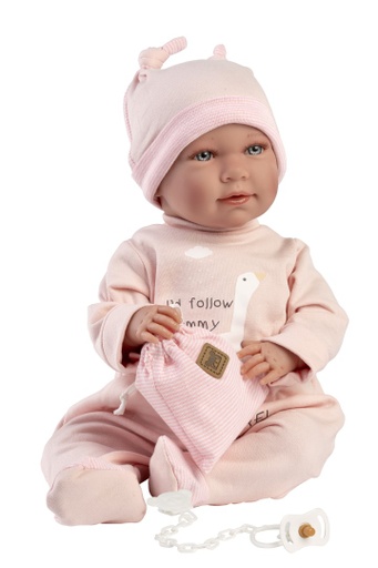 [74108] Mimi Rn Llorona Pijama Rosa Cry And Laugh 42Cm Llorens