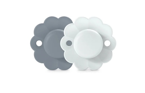 [8426420084376] Chupete Fisio 0-6M - Redondo Wonder Celeste/ Azul Suavinex