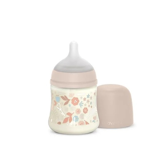 [8426420900829] Biberón 150Ml Fisio 0-3M Flujo S Wonder Rosa Suavinex