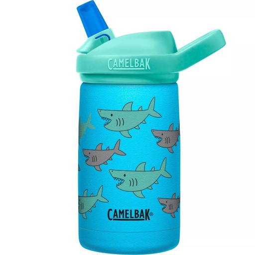 [886798033969] Botella Eddy Kids 350ml Insulado Tiburones Camelbak