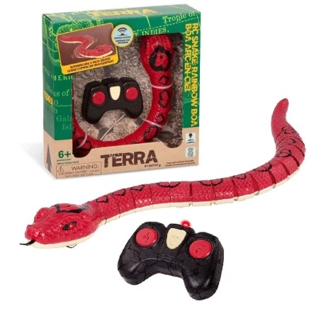 [062243412835] Serpiente Roja Con Control Remoto Terra
