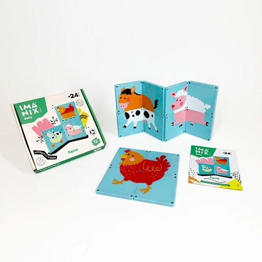 [IMA-BB016] Imanix Baby 12 pcs Braintoys