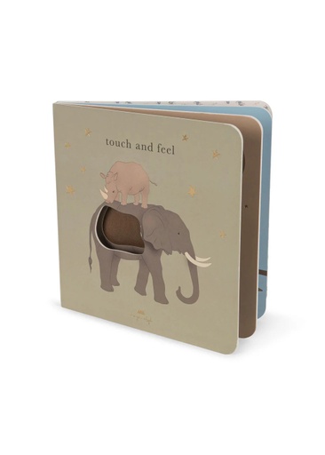 [KS101711] Touch And Feel Book Safari Safari Konges Slojd