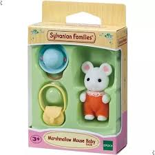 [5408] Raton Marshmallow bebe Sylvanian Families
