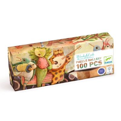 [DJ07681] Wonderful Ride - 100 Pcs Djeco