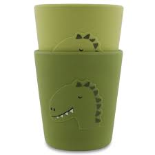 [96-417] Silicone Cup 2-Pack - Mr, Dino Trixie
