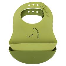 [96-418] Silicone Bib 2-Pack - Mr, Dino Trixie