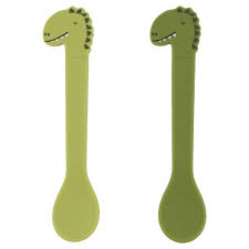 [96-419] Silicone Spoon 2-Pack - Mr, Dino Trixie