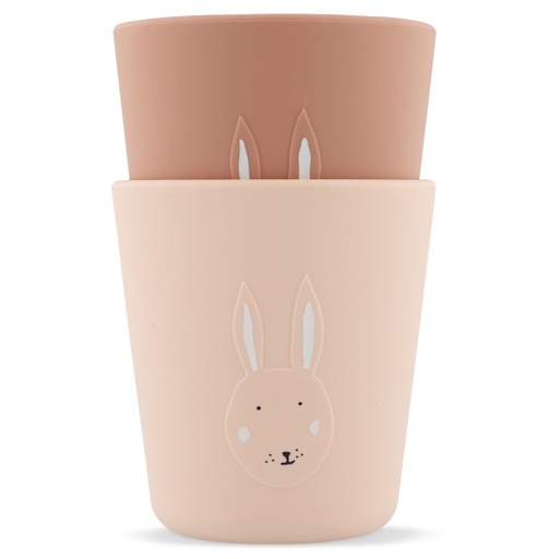 [96-643] Silicone Cup 2-Pack - Mrs, Rabbit Trixie