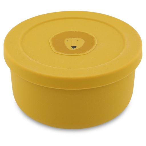 [96-428] Silicone Snack Pot With Lid - Mr, Lion Trixie