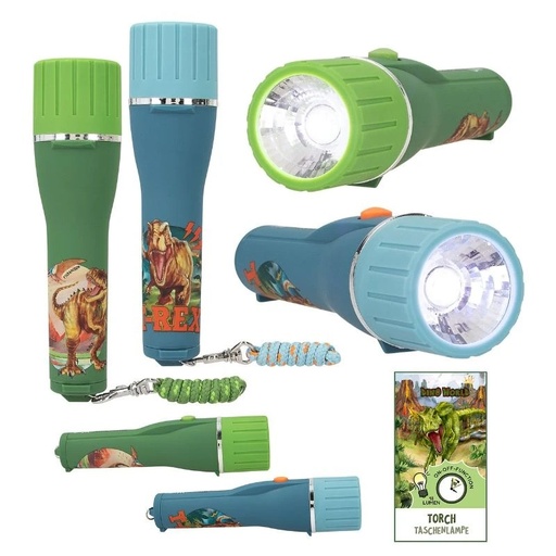 [4010070658113] Dino World linterna con temporizador Top Model