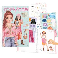 [4010070699673] Cuaderno Dress Me Up grande Top Model