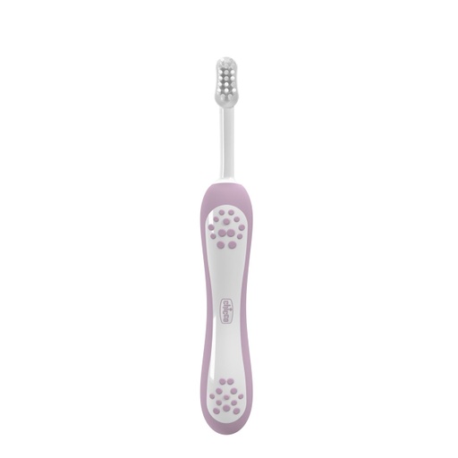 [8058664174683] Cepillo de dientes Lila c/tapa 6-36m Chicco