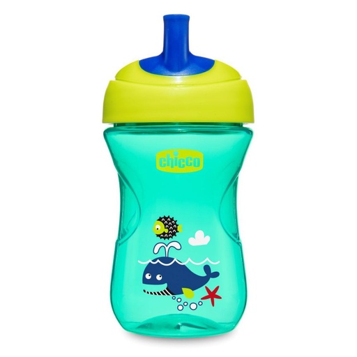 [8058664070046] Vaso Advanced 12+  Azul y verde Chicco