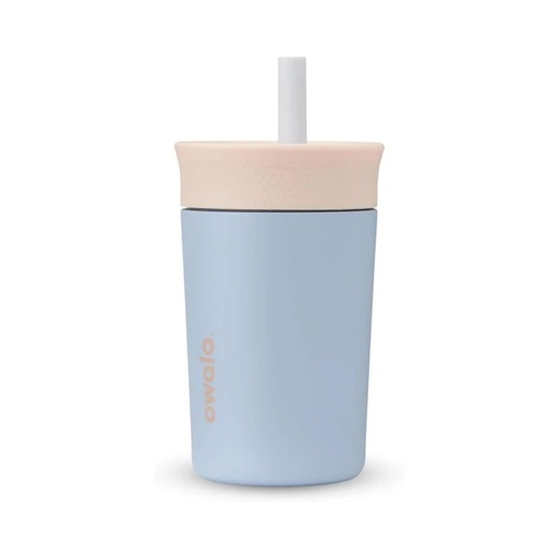 [C07293] Vaso termico con sorbito Acero inoxidable Celeste Owala