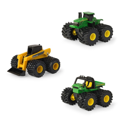 [036881379515] Mini Monster Treads 3 Pack John Deere