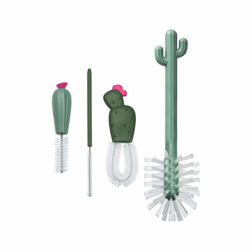 [669028114610] Pack x4 Cepillos limpiamamaderas Cacti Boon