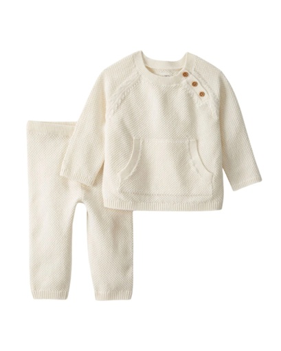 [195862613991] Set 2Pc Pant Y Buzo Alg Org Little Planet9M Carters