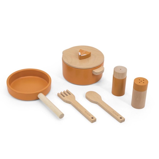 [5400858368140] Wooden Cooking Set - Mr. Fox Trixie