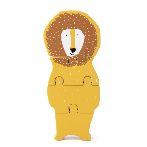 [5400858361639] Wooden Body Puzzle - Mr. Lion  Trixie