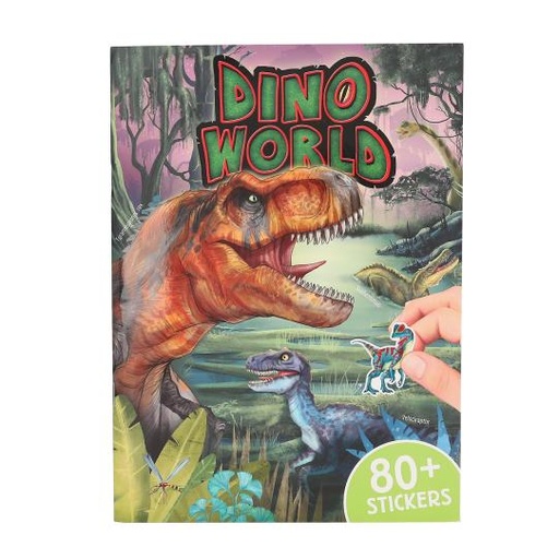 [4010070689094] Dino World con Pegatinas en Relieve Depesche