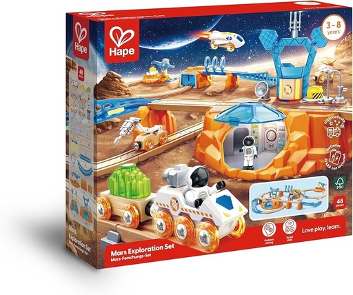 [6943478048386] Pista de Tren - Exploración a Marte Hape