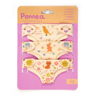 [DJ07791] 3 Pañales Djeco - Pomea