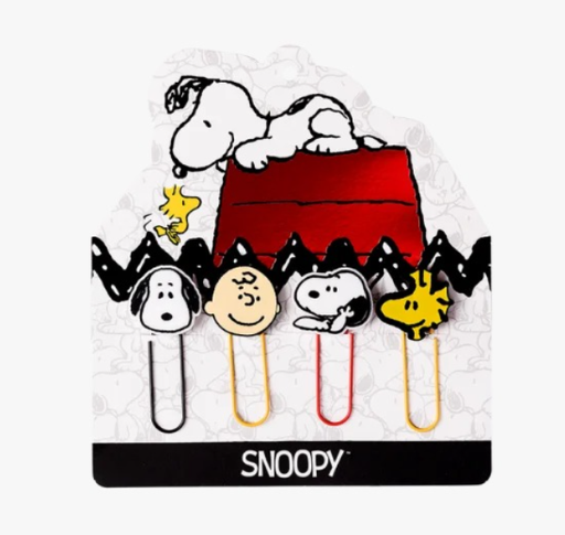[7799133025761] Clips Metalicos Snoopy x4 Mooving