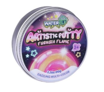 [6970634406971] Dazzling Multi-Color-Fuchsia Flame Water Elf