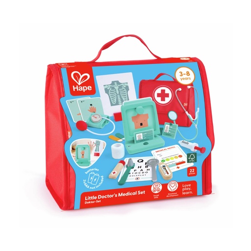 [6943478051430] Set Pequeño Doctor Hape