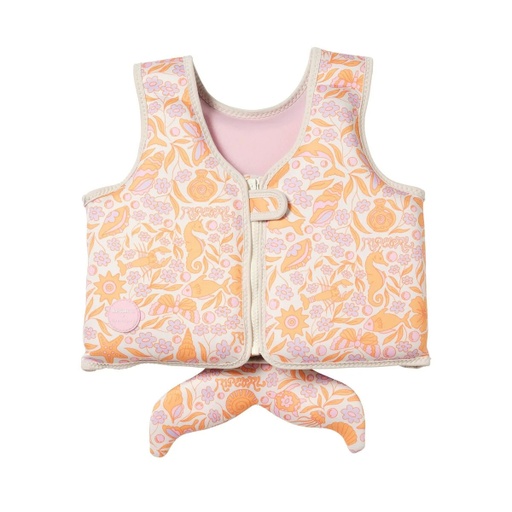 [9339296070093] Chaleco Flotador 3-6Y Ocean Magic Pink 3D Sunnylife