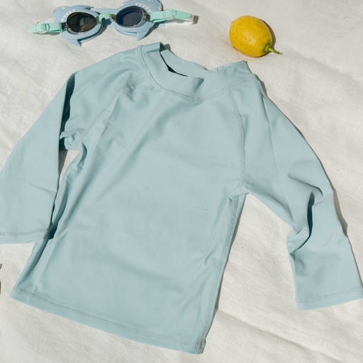 [60247987] Bali Rashguard Pbo Verde A 10Y - Remera Uv Peek Mamma Duck