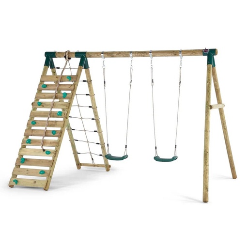 [27182] Uakari® Wooden Swing Set Plum