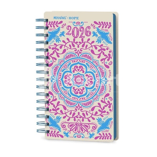 [7799133028120] Agenda Pocket Hope Rosa Mooving