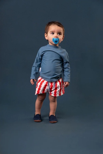 [58653875] Bali Rushguard Azul Marino 2Y - Remera Uv Mamma Duck