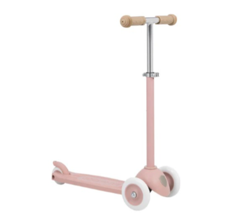 [BW-ECO-SCOOTER-DUSTYROSE] Monopatín ECO de Tres Ruedas +3  Dustyrose Banwood