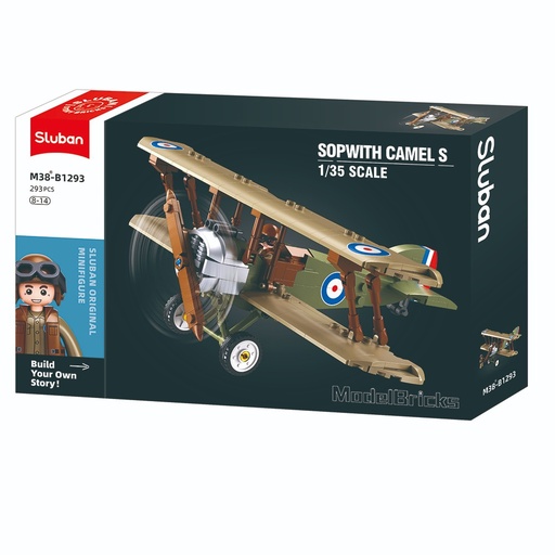 [6938242962593] Model Bricks Avioneta 293 Pcs Sluban