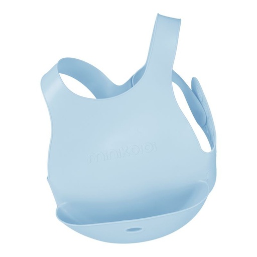 [101020004] Flexi Bib - Mineral Blue Minikoioi