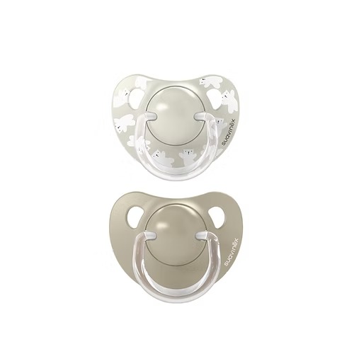 [8426420904513] Chupete Anat. 6-18M Sx Pro - Bears Beige Suavinex
